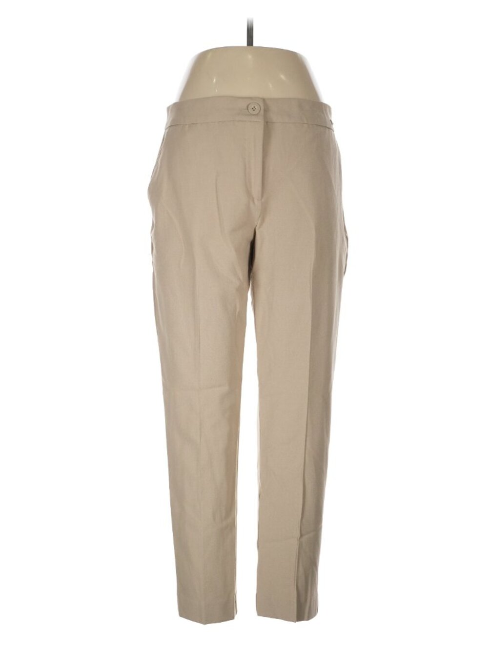 Badgley Mischka Tan Slim Tapered Ankle Pants 12